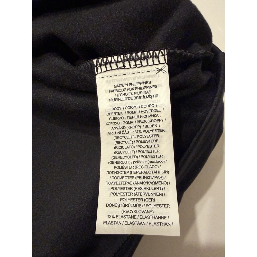 RLX Ralph Lauren Mens Quarter Zip Pullover Black Large Chest Zip Pocket NWT - Picture 10 of 13